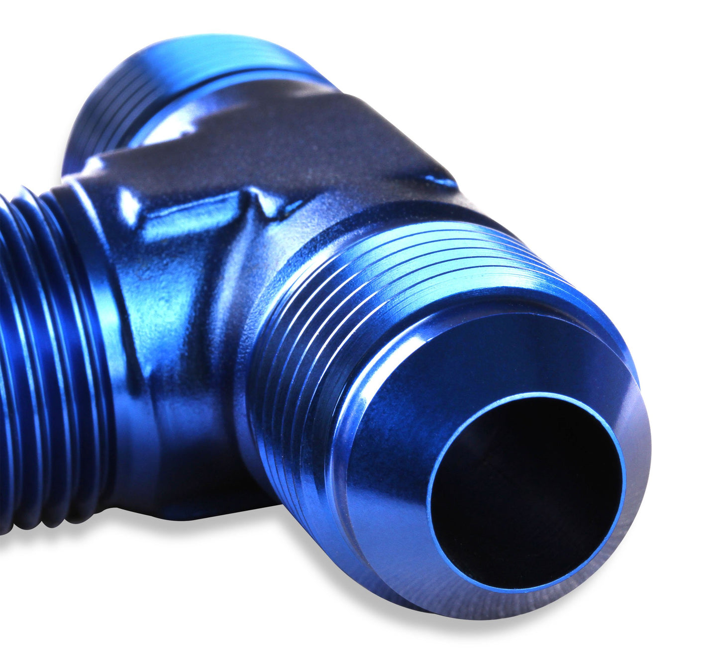 Mr. Gasket -12 AN Tee Fitting - Blue #482412