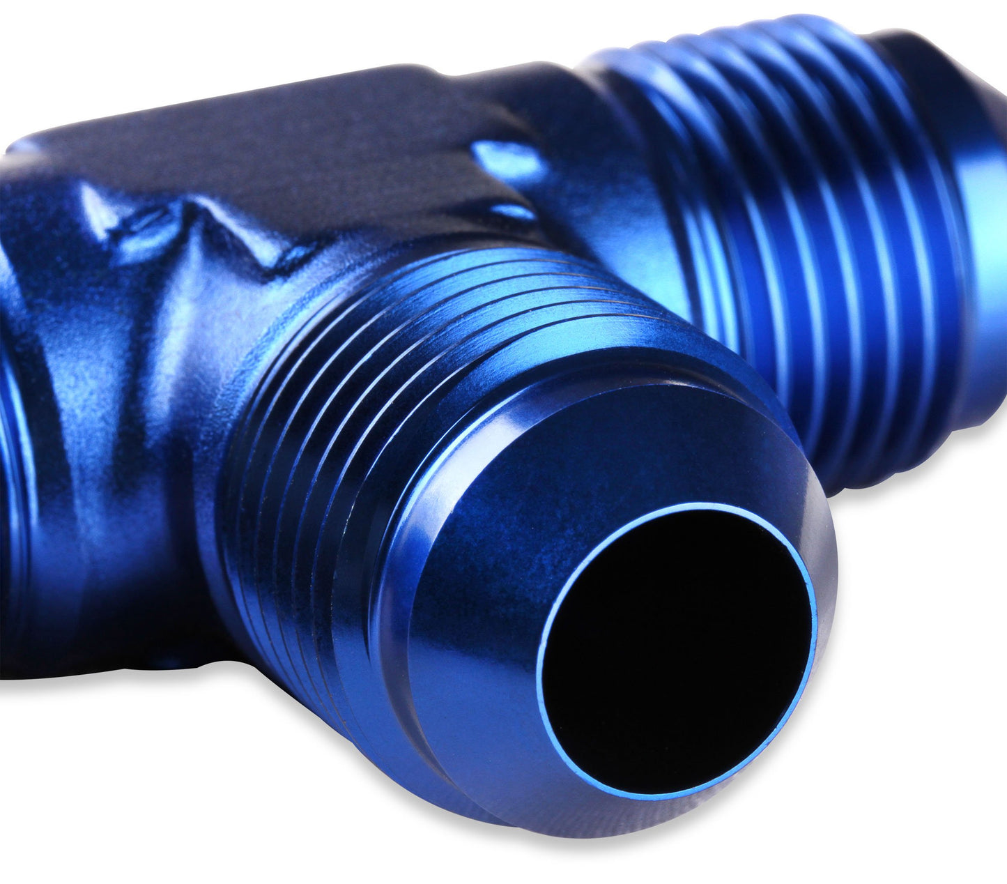 Mr. Gasket -12 AN Tee Fitting - Blue #482412