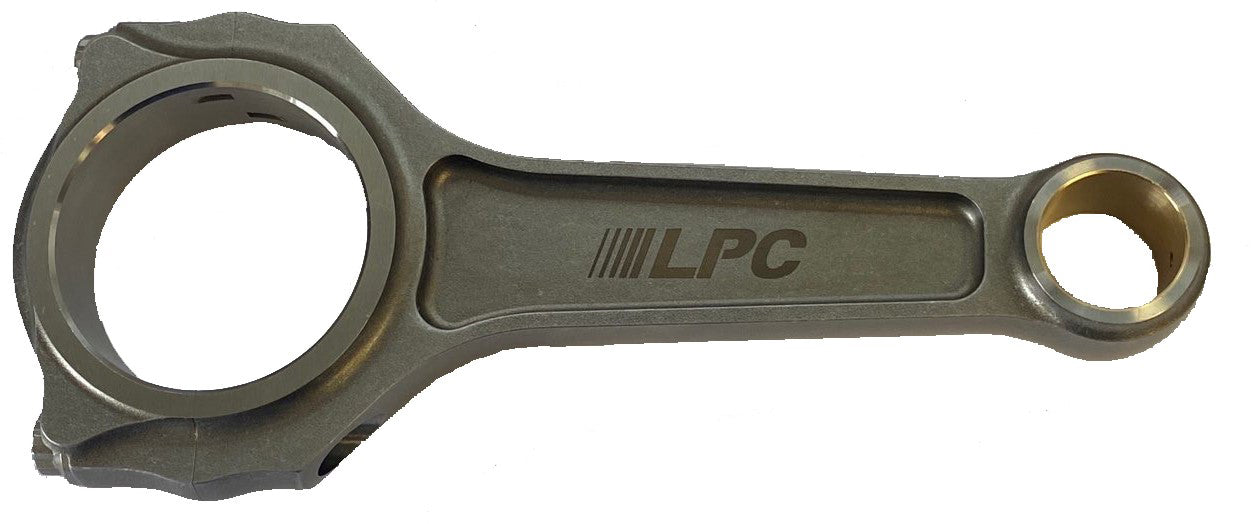 LPC Xtreme Series Billet I-Beam Connecting Rods Big Block Chevy, 6.385" Length .990" Pin 2.200" Rod Journal, Includes 7/16" ARP® L-19 Bolts Set of 8