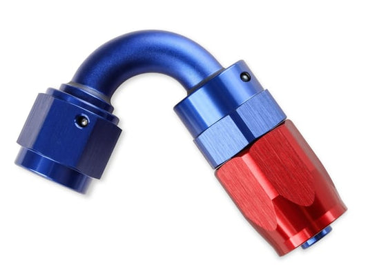 Mr. Gasket #231212 -12 AN 120 Degree Swivel Hose End - Red & Blue