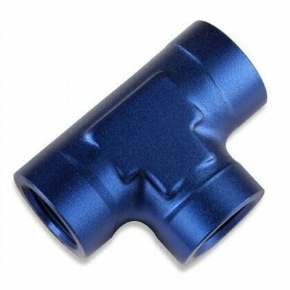 Mr. Gasket 3/8 Inch NPT Straight Adapter Fitting - 491703